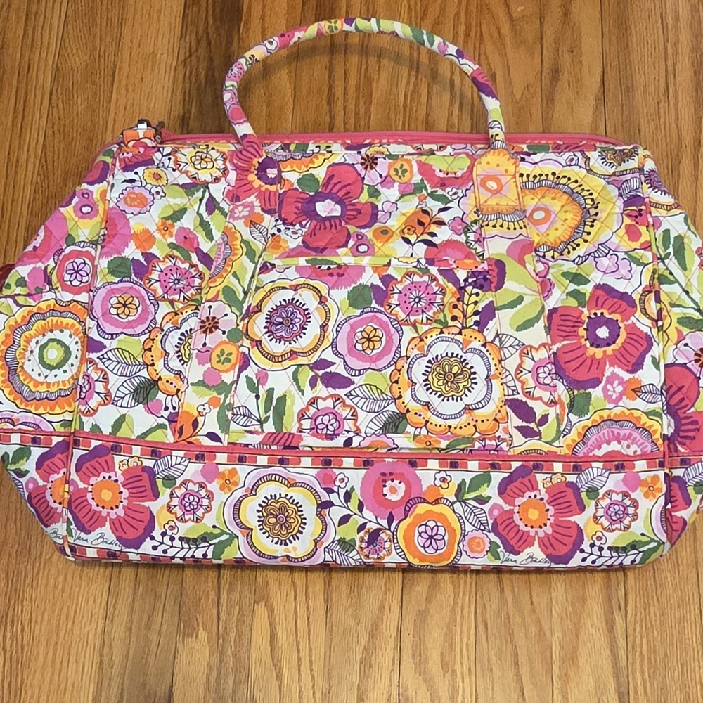 Floral Multicolor Tote Bag